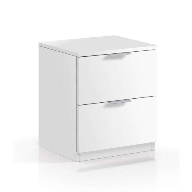 FORES BEDSIDE TABLE - WHITE