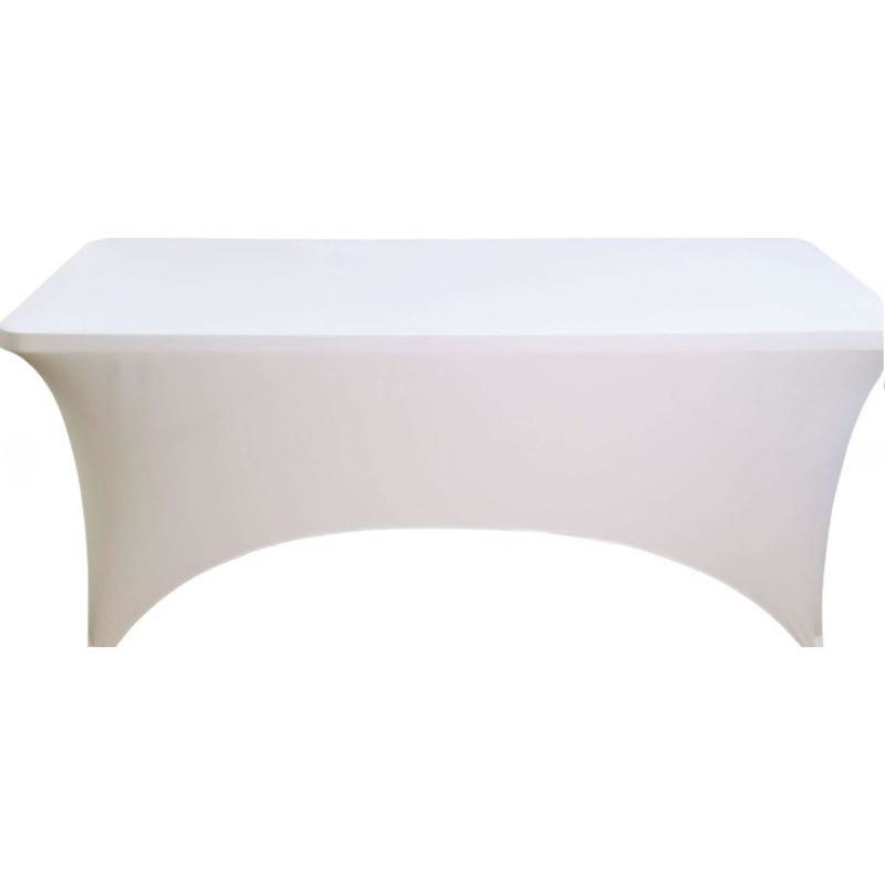 ATMOSFERA TABLE COVER 180/183X76X74CM - WHITE