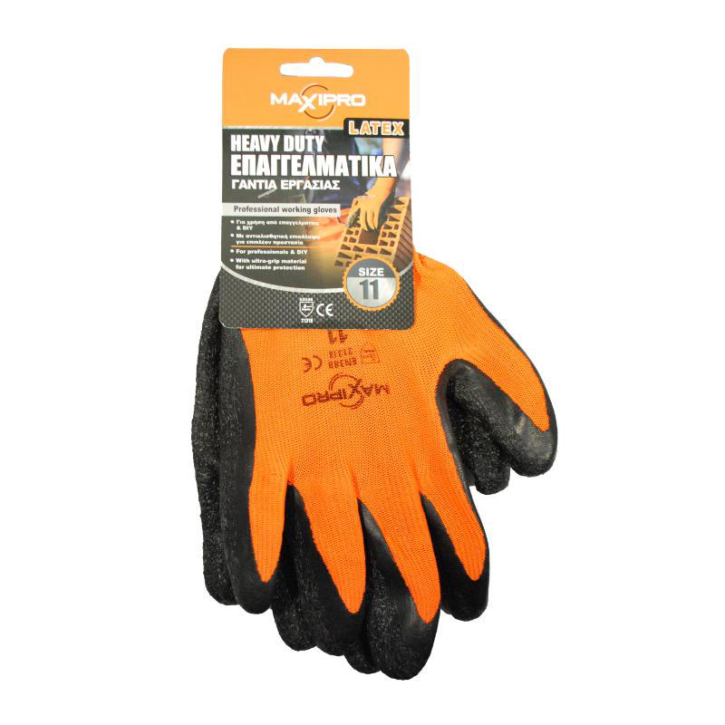 MAXI PRO WORKING GLOVES LATEX 11