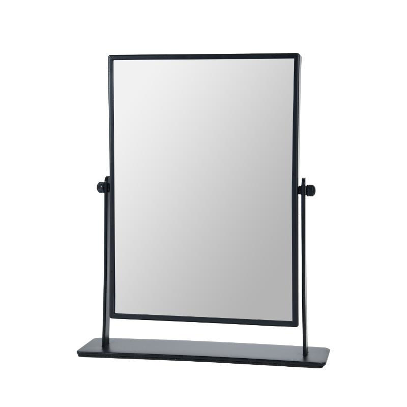 TABLE MIRROR 28.5X23.5CM - BLACK