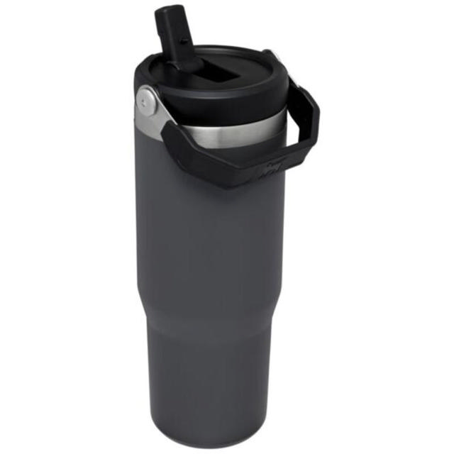 STANLEY QUENCHER ICEFLOW WITH FLIP STRAW TUMBLER 0.89L - CHARCOAL
