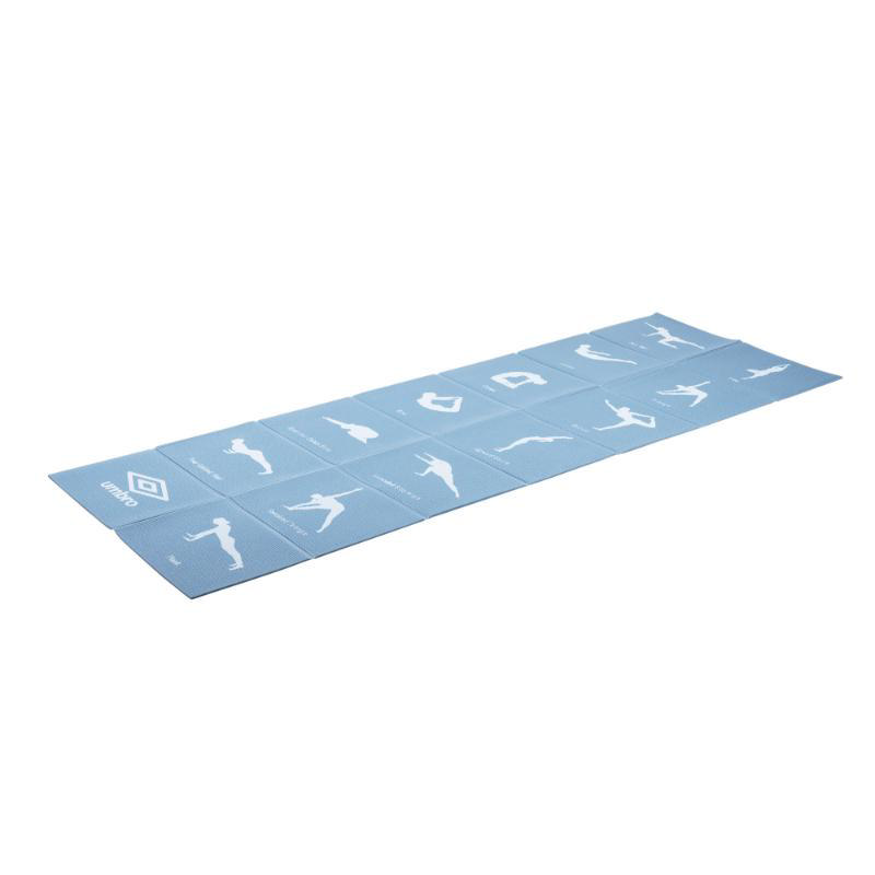 UMBRO YOGA MAT FOLDABLE 173X61X0.5CM - BLUE