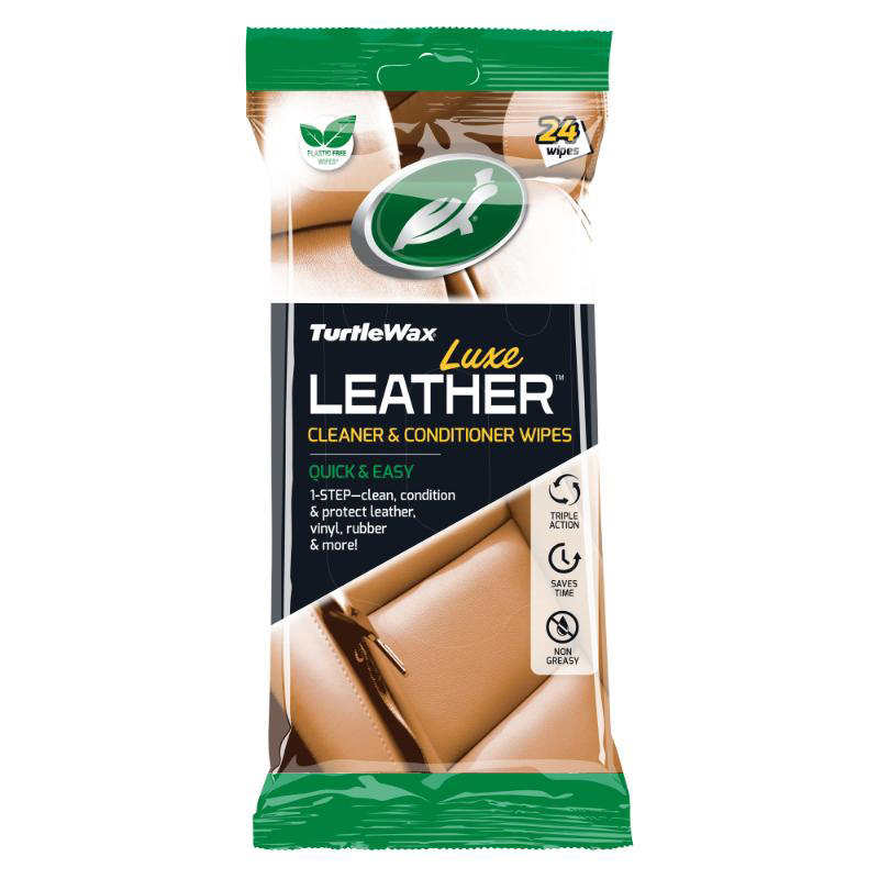 TURTLE WAX WIPES LUXE LEATHER