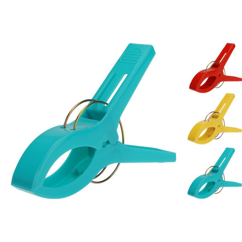 TOWEL CLIP SET OF 4PCS - ASSORTED COLORS