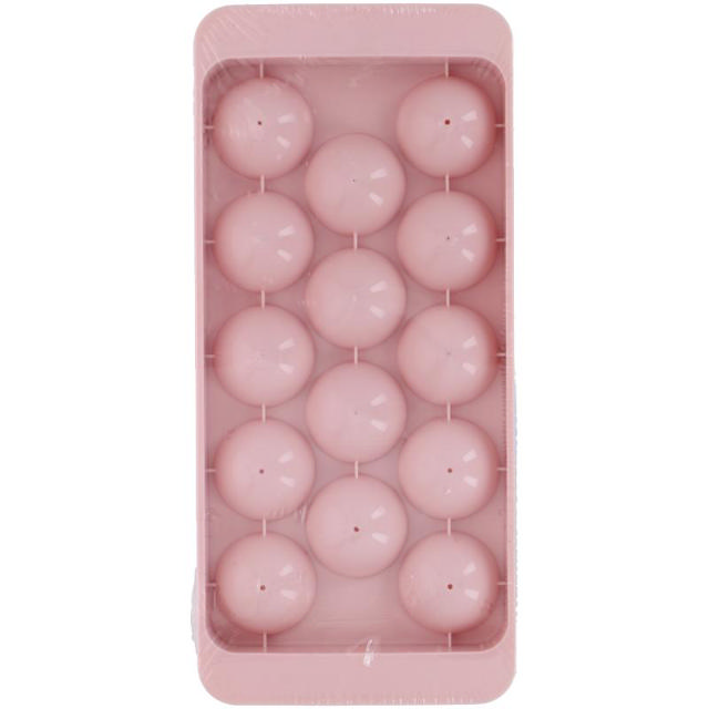 ICE CUBE TRAY - 14 ICE CUBES - PINK