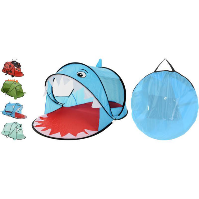 POP UP TENT FOR CHILDREN UV50 - 4 ASSORTED DESIGNS