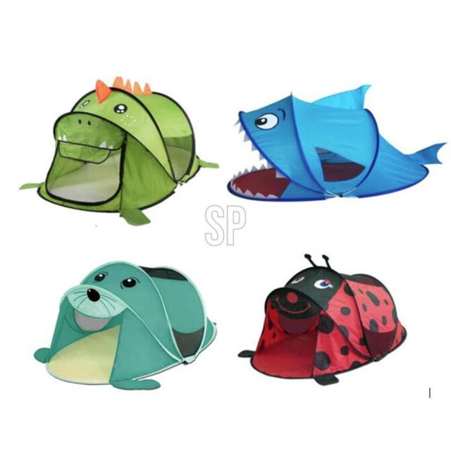 POP UP TENT FOR CHILDREN UV50 - 4 ASSORTED DESIGNS