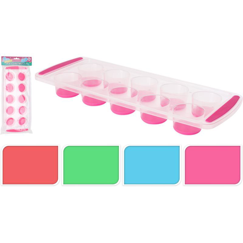 EXCELLENT HOUSEWARE ICE CUBE TRAY - ASSORTED COLORS