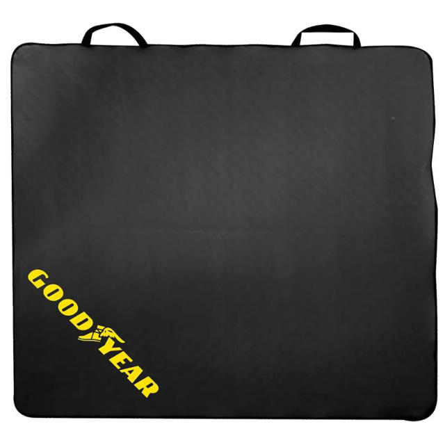 GOODYEAR 2-IN-1 UNIVERSAL SEAT AND BOOT PROTECTOR - BLACK