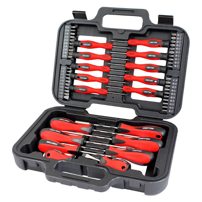 DEKTON SCREWDRIVER AND BIT SET 58PCS