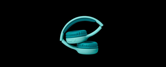 MUSE BLUETOOTH KIDS HEADPHONES - BLUE