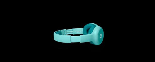 MUSE BLUETOOTH KIDS HEADPHONES - BLUE