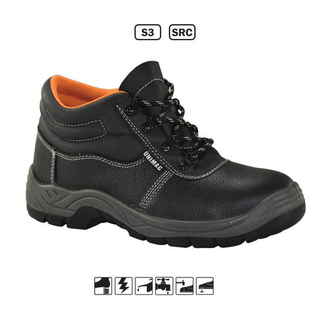 UNIMAC SAFETY BOOTS S3 SIZE 42- BLACK