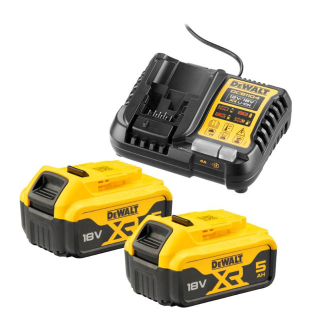 DEWALT ΚΙΤ ΜΠΑΤΑΡΙΩΝ 18V XR 2X5.0AH