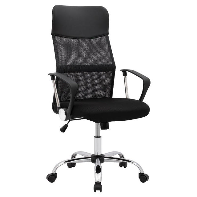 CABLE MANAGERIAL CHAIR - BLACK