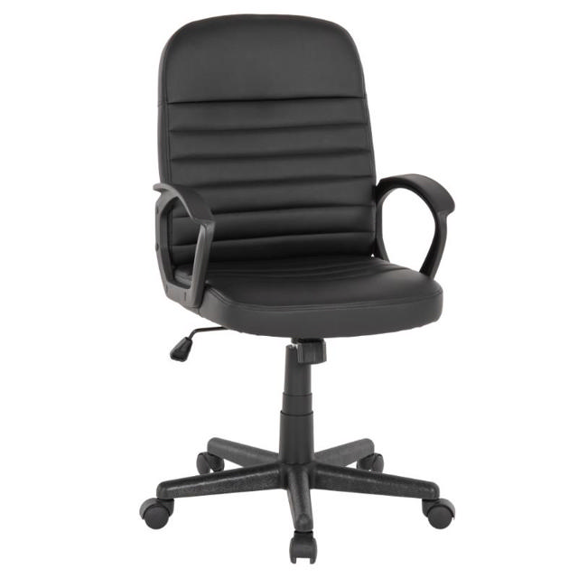 THEONI OFFICE CHAIR 55X65X100CM - BLACK