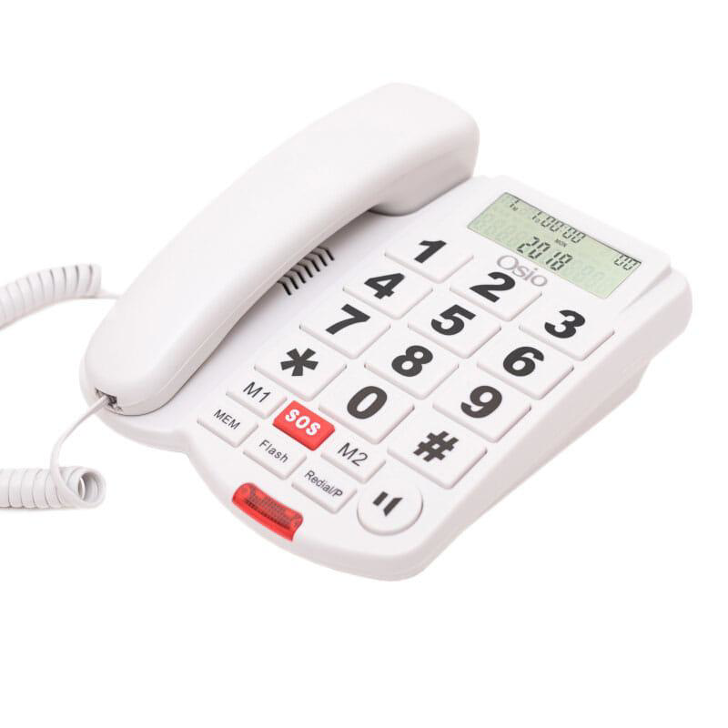 OSIO PHONE WITH SOS FUNCTION - WHITE