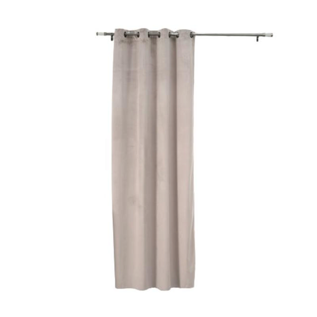 EASY HOME CORNET CURTAIN WITH RINGS 140X260CM - ECRU