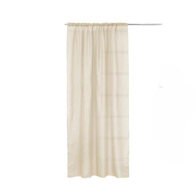 EASY HOME CASTANET CURTAIN WITH TAPE 300X270CM - ECRU