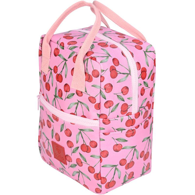 ESTIA INSULATED LUNCH BAG SAVE THE AEGEAN 7L - CHERRY ROSE