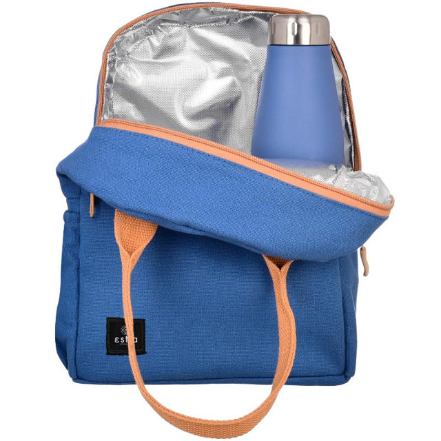 ESTIA INSULATED LUNCH BAG SAVE THE AEGEAN 7L - BLUE