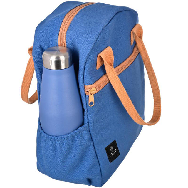 ESTIA INSULATED LUNCH BAG SAVE THE AEGEAN 7L - BLUE