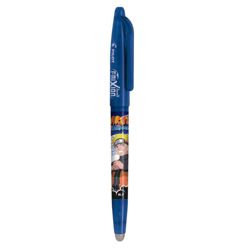 PILOT FRIXION BALL - GEL INK ROLLER PEN NARUTO - BLUE