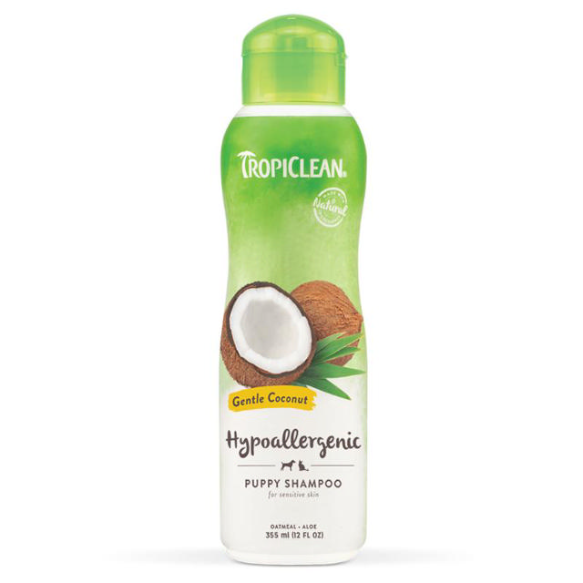 TROPICLEAN HYPOALLERGENIC COCONUT SHAMPOO 355ML