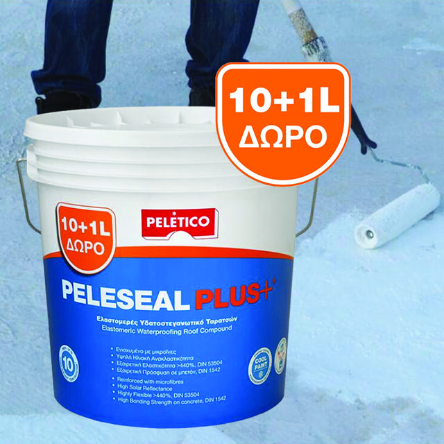 PELETICO PELESEAL PLUS WHITE 10+1L