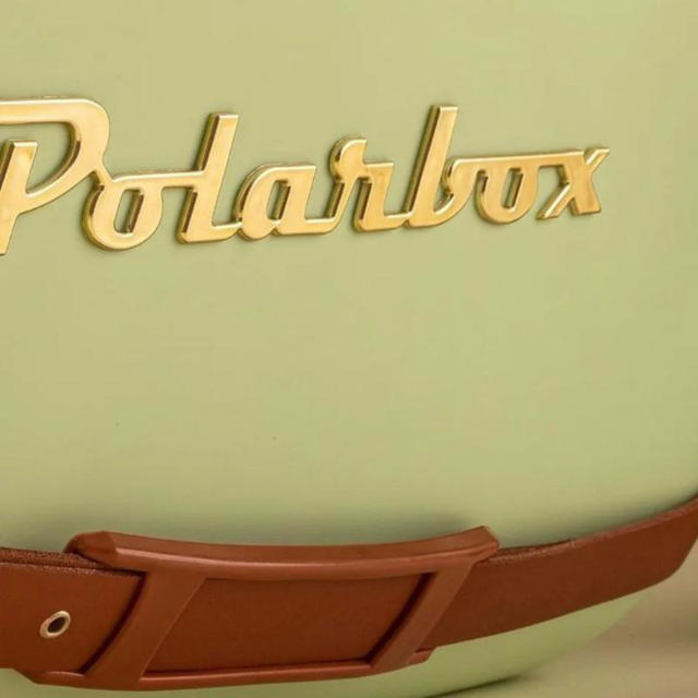 POLARBOX COOLER 12L - OLIVE GREEN - GOLD