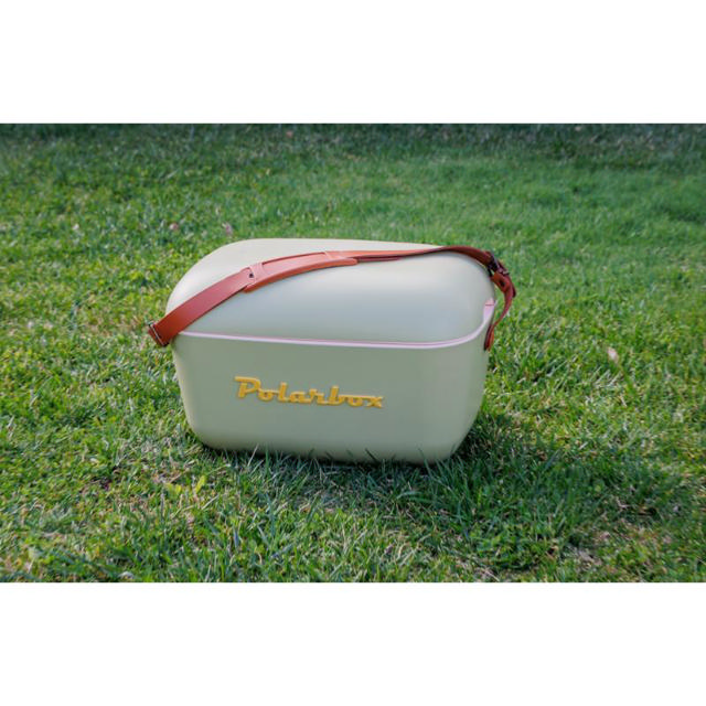 POLARBOX COOLER 12L - OLIVE GREEN - GOLD