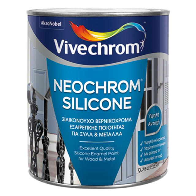 NEOCHROM SILICONE ΜΠΟΓΙΑ 30 180ML - ΑΣΠΡΟ