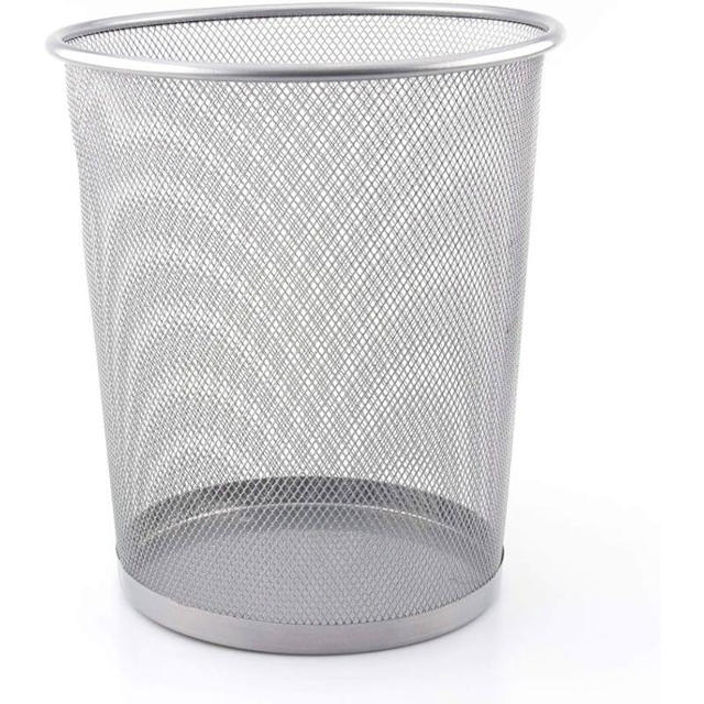 HMD ROUND METAL OFFICE BIN 27X24CM - ASSORTED COLORS