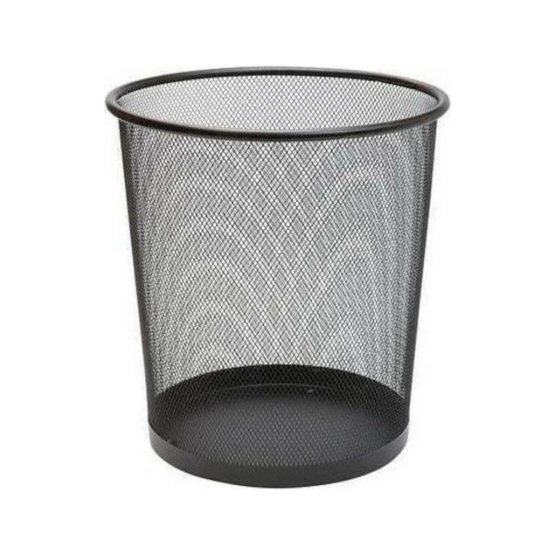 HMD ROUND METAL OFFICE BIN 28X26CM - ASSORTED COLORS