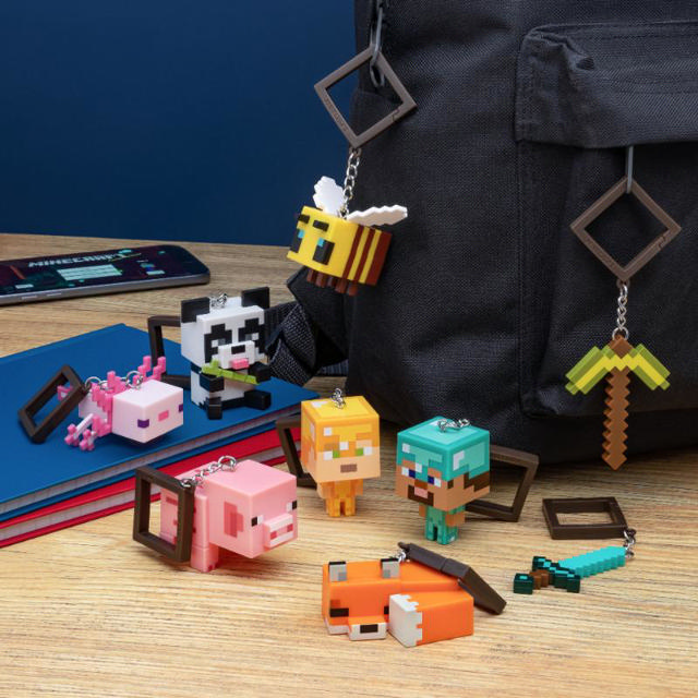 MINECRAFT BACKPACK BUDDIES SERIES 2 CDU