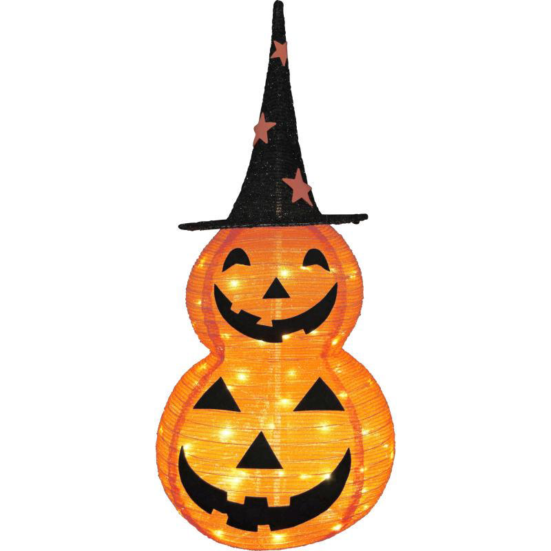 DECORATIVE PUMPKIN 50LED  90CM