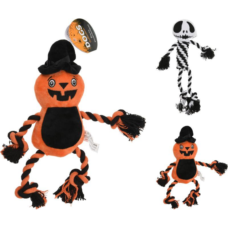 HALLOWEEN DOG TOY - ASSORTED DESIGNS