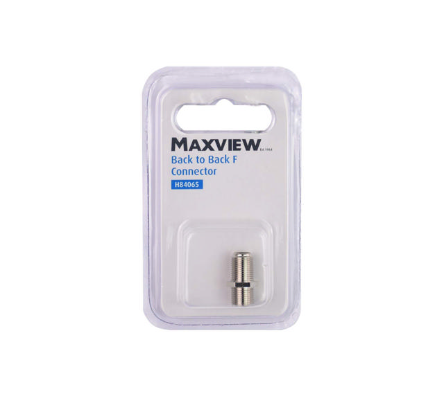 MAXVIEW H84065 BACK TO BACK F CONNECTOR