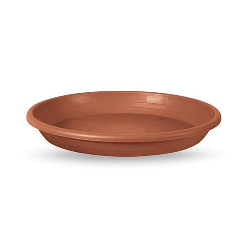 VECA PLASTIC POT ROUND 15CM TERRACOTTA