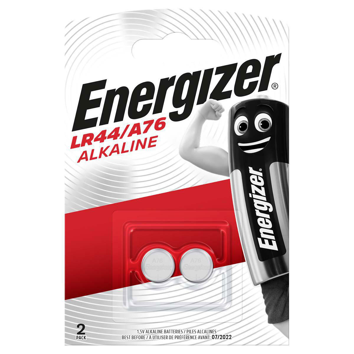 ENERGIZER ΜΠΑΤΑΡΙΕΣ ΑΛΚΑΛΙΚΕΣ Α76/LR44 1.5V 2 ΤΕΜ