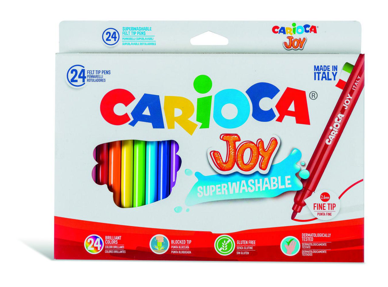 CARIOCA JOY FIBRE PEN 24PCS