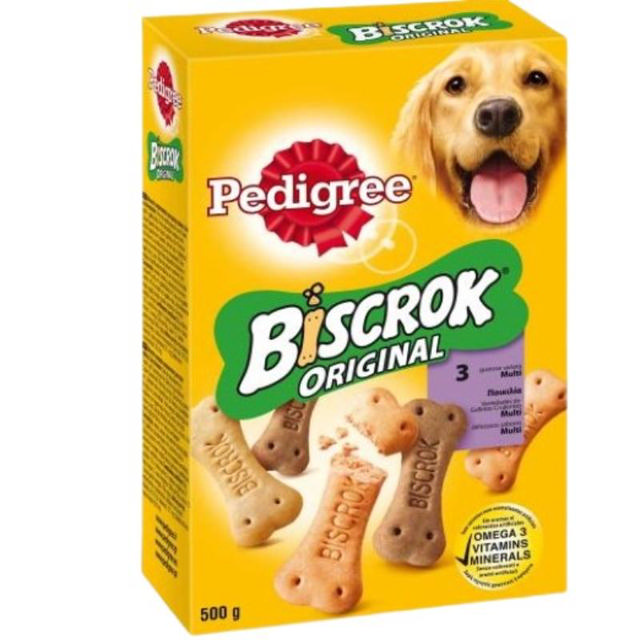 PEDIGREE BISCROK ΛΙΧΟΥΔΙΕΣ ΓΙΑ ΣΚΥΛΟ 500ΓΡ