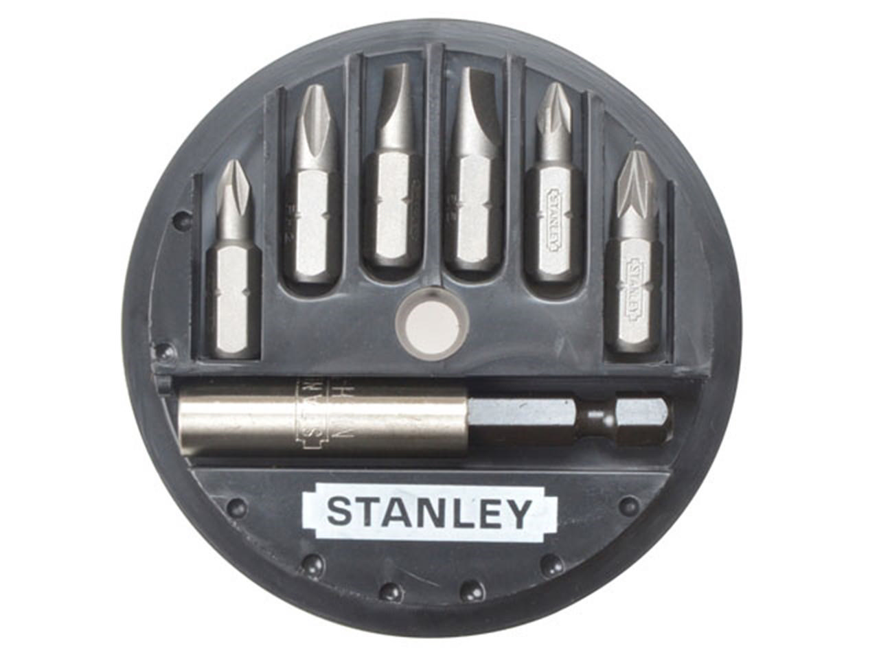 STANLEY 1-68-737 INSERT BIT SET PHILLIPS / SLOTTED / POZIDRIV 7 PIECE