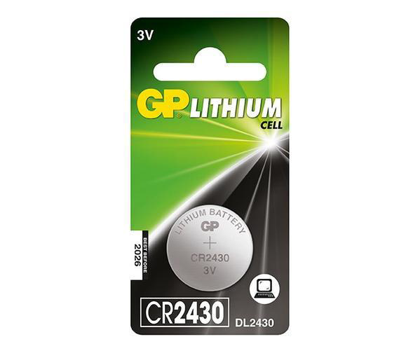 GP LITHIUM CELL 3V CR2430