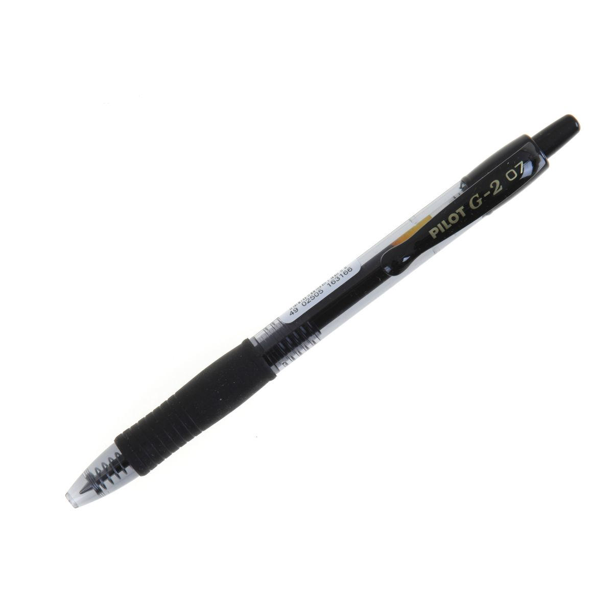 PILOT G2 GEL INK ROLLERBALL BLACK MED