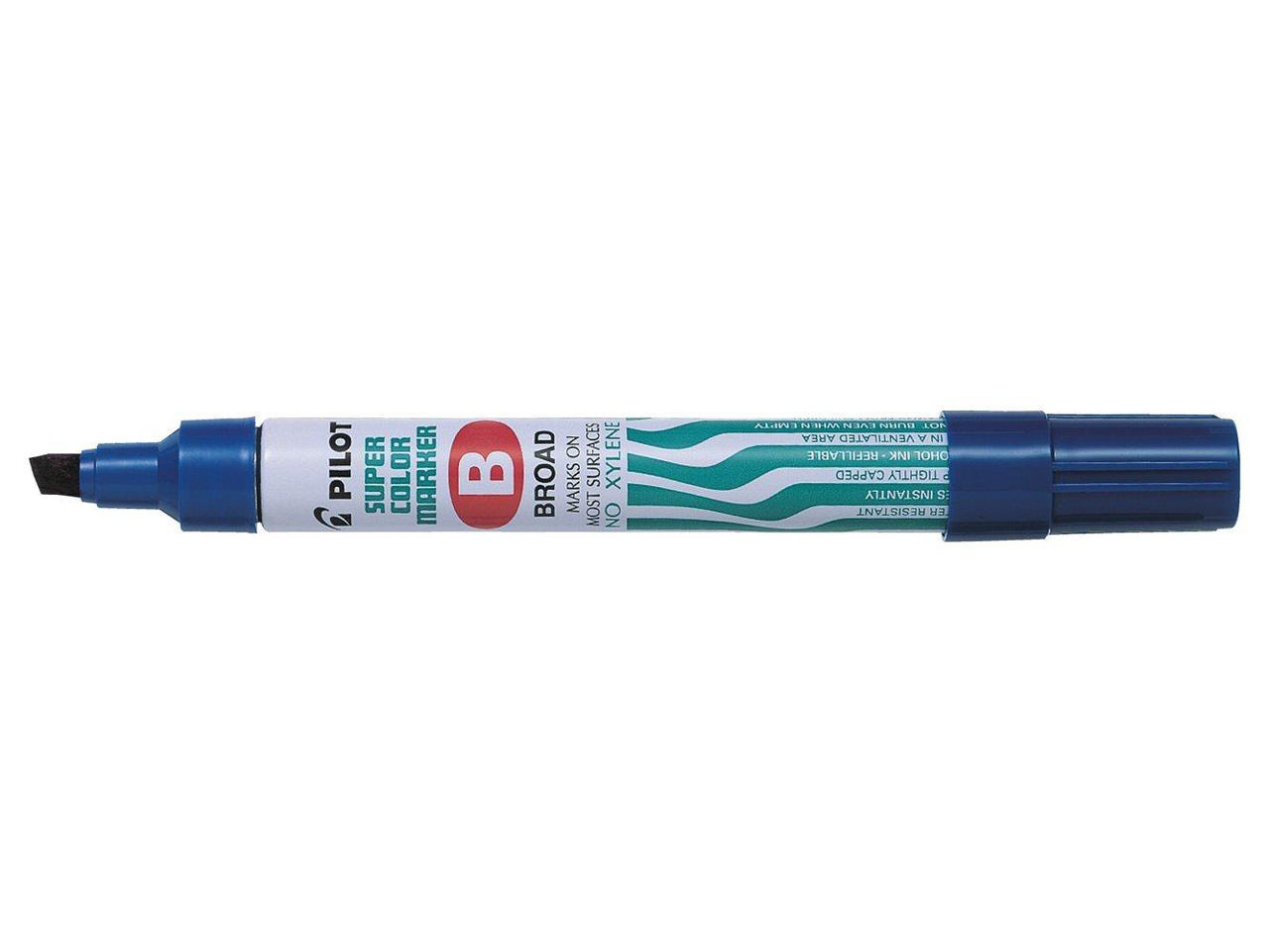 PILOT MARKER PERMA BROAD BLUE