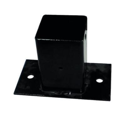 METAL BASE 4X4 BLACK