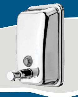 LIQUID WALL DISPENSER STAINLESS STEEL 450ML