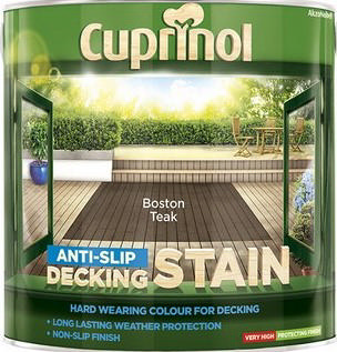 CUPRINOL BOSTON TEAK ULTRA TOUGH DECKING STAIN 1L