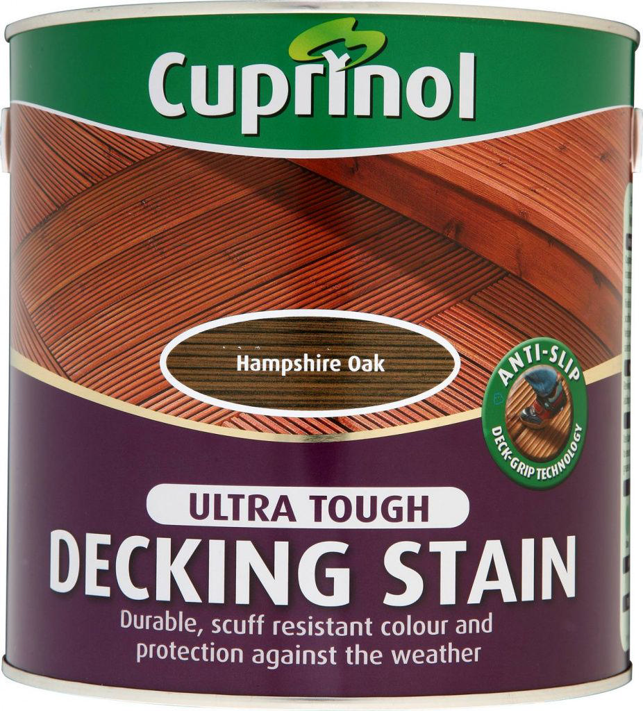 CUPRINOL HAMPSHINE OAK ULTRA TOUGH ANTI SLIP DECKING STAIN 2.5L